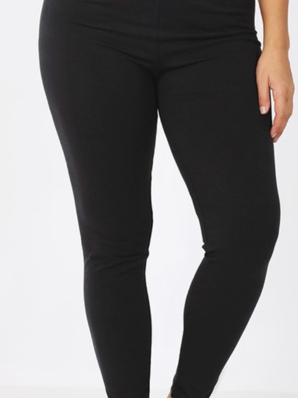 Zenana Outfitters Women’s Black Leggings. Never Worn.